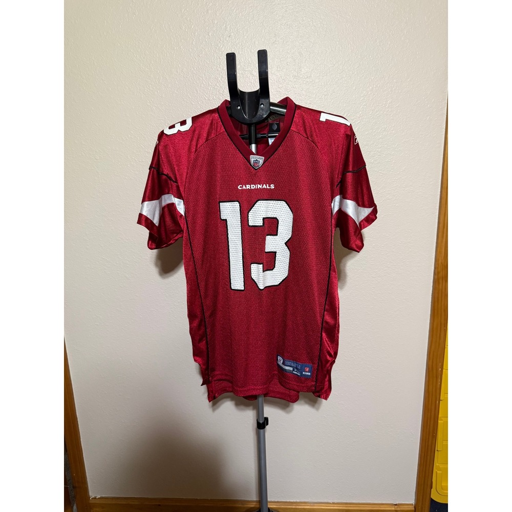Reebok Arizona Cardinals Kurt Warner 13 NFL Jersey Youth XL Red Football Vintage